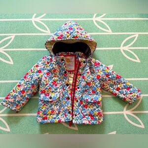 Mini Boden floral jacket 4-5T
